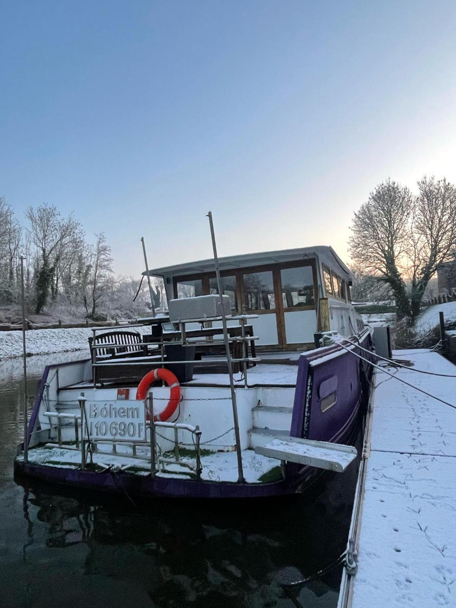 Nuit Insolite A Bord D'Une Peniche, 6 Personnes Bergues Exterior foto